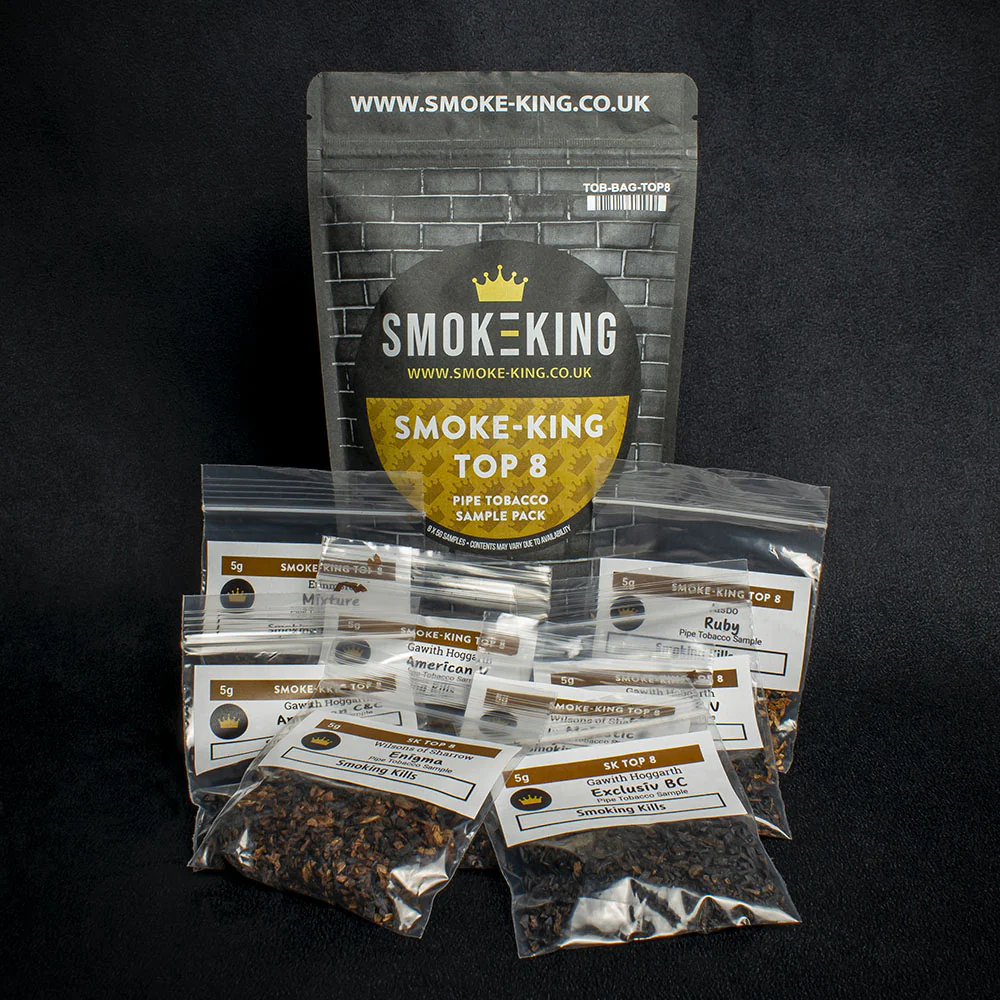 Pipe Tobacco Sample Pack - Smoke-King Top 8 - Image 2