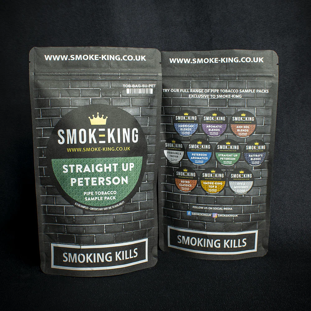 Pipe Tobacco Sample Pack - Straight Up Peterson