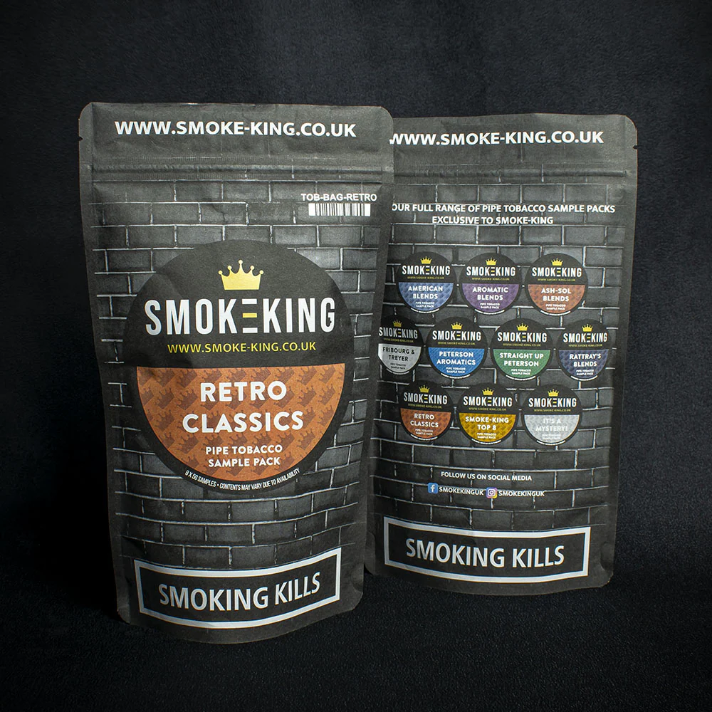 Pipe Tobacco Sample Pack - Retro Classics