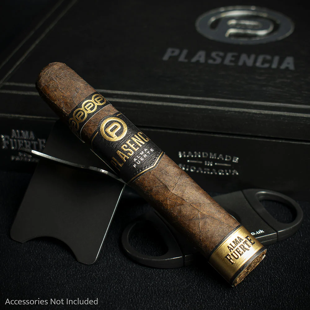 Plasencia Alma Fuerte Box Pressed Robusto Cigar - Single - Image 2