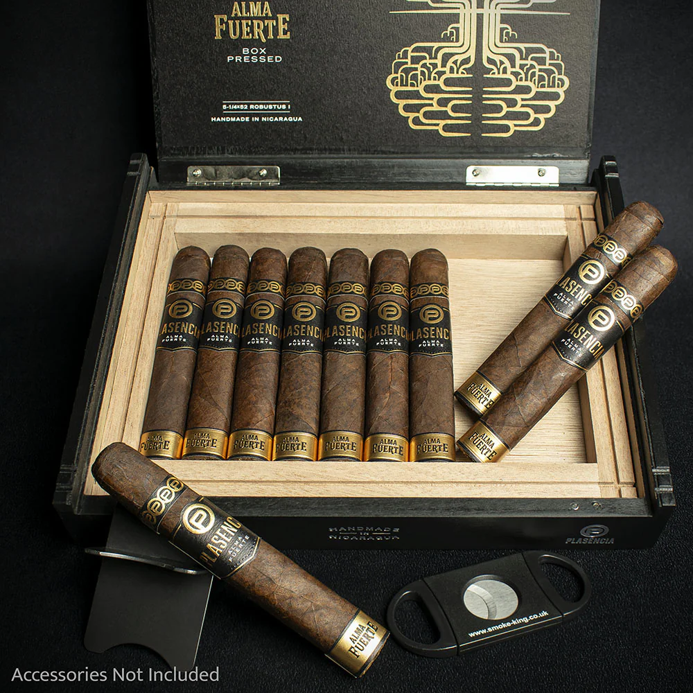 Plasencia Alma Fuerte Box Pressed Robusto Cigar - Single - Image 3