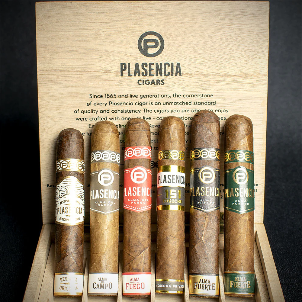 Plasencia Limited Edition Robusto Sampler - 6 Cigars - Image 3
