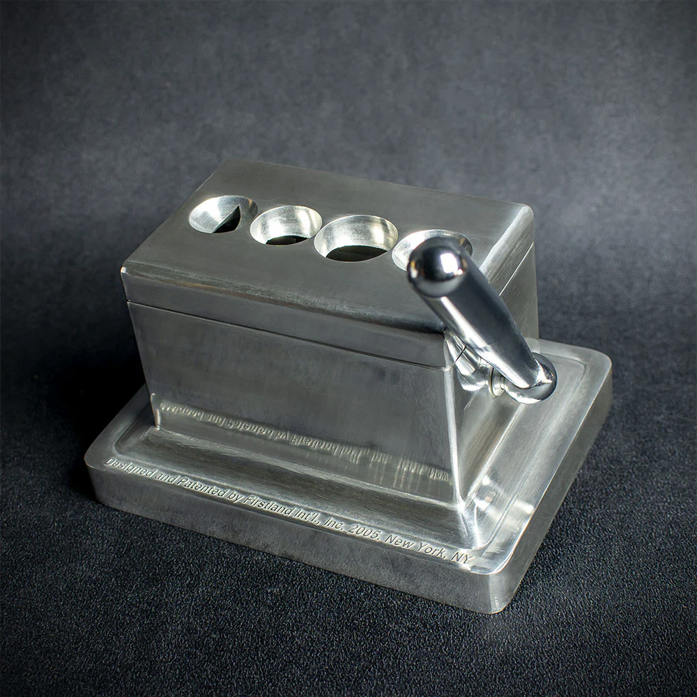 Quad Table Cigar Cutter - Straight & V Cut - Image 3