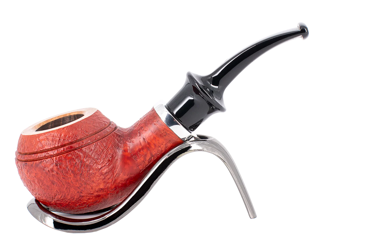 Rattray's Beltanes Fire Briar Smoking Pipe - Sandblast Red