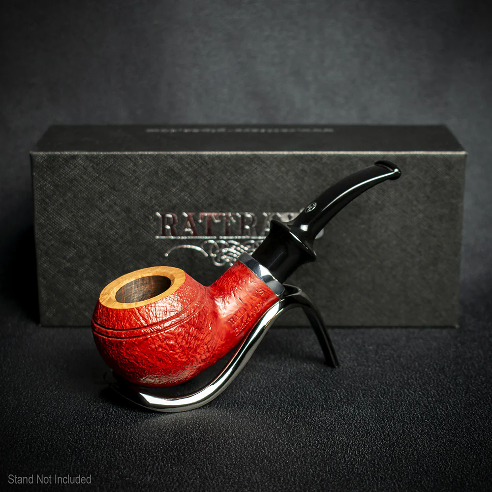 Rattray's Beltanes Fire Briar Smoking Pipe - Sandblast Red - Image 2