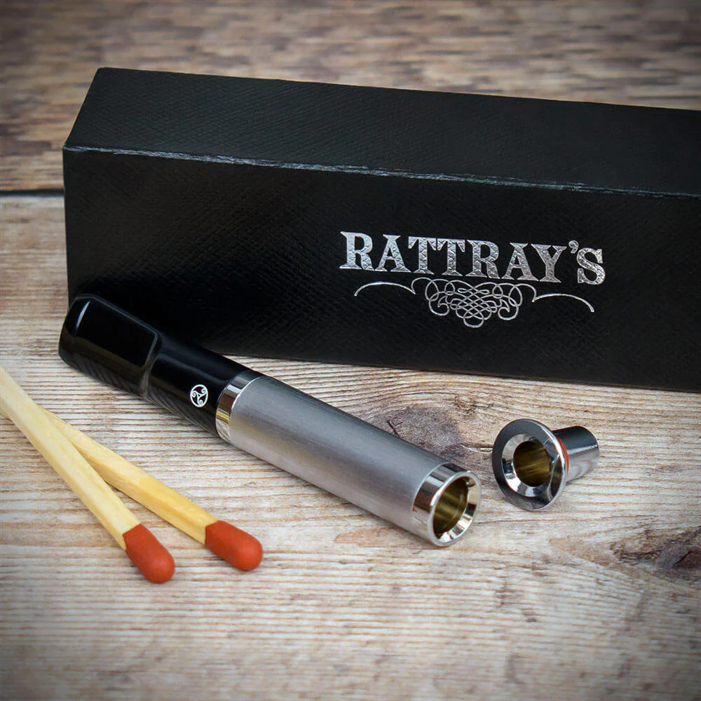 Rattray's Cigarette Holder (Tuby) - Satin Chrome - Image 2