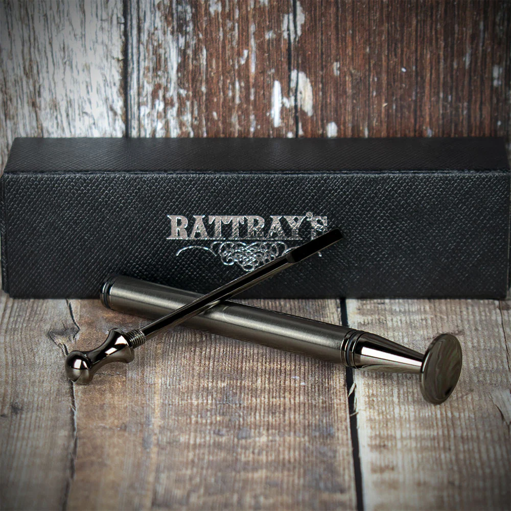 Rattray's Slimline Caber Pipe Tamper - Gunmetal - Image 4