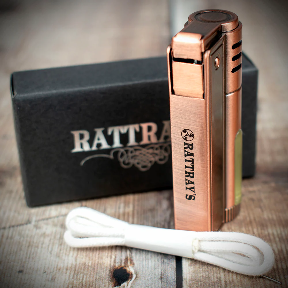 Rattray's Steam Punk Petrol Lighter - Rose Gold Finish - Image 2