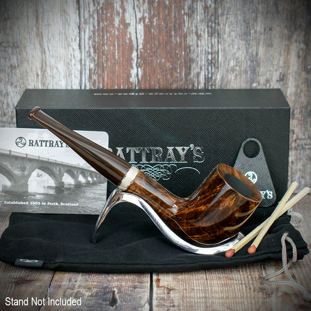 Rattray's Dark Ale Briar Smoking Pipe - Shape No.109 - Image 3