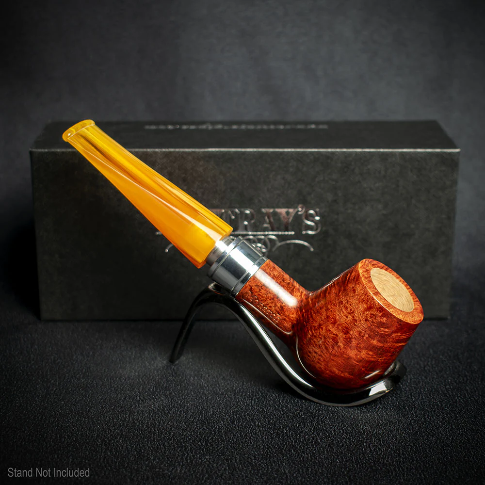 Rattray's Monarch Light 9mm Briar Smoking Pipe - Shape 18 - Image 3