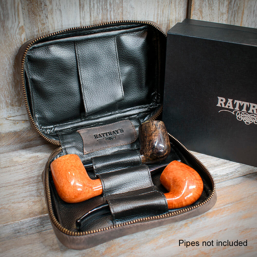 Rattray's Peat Leather 3 Pipe Tobacco Pouch - Image 5