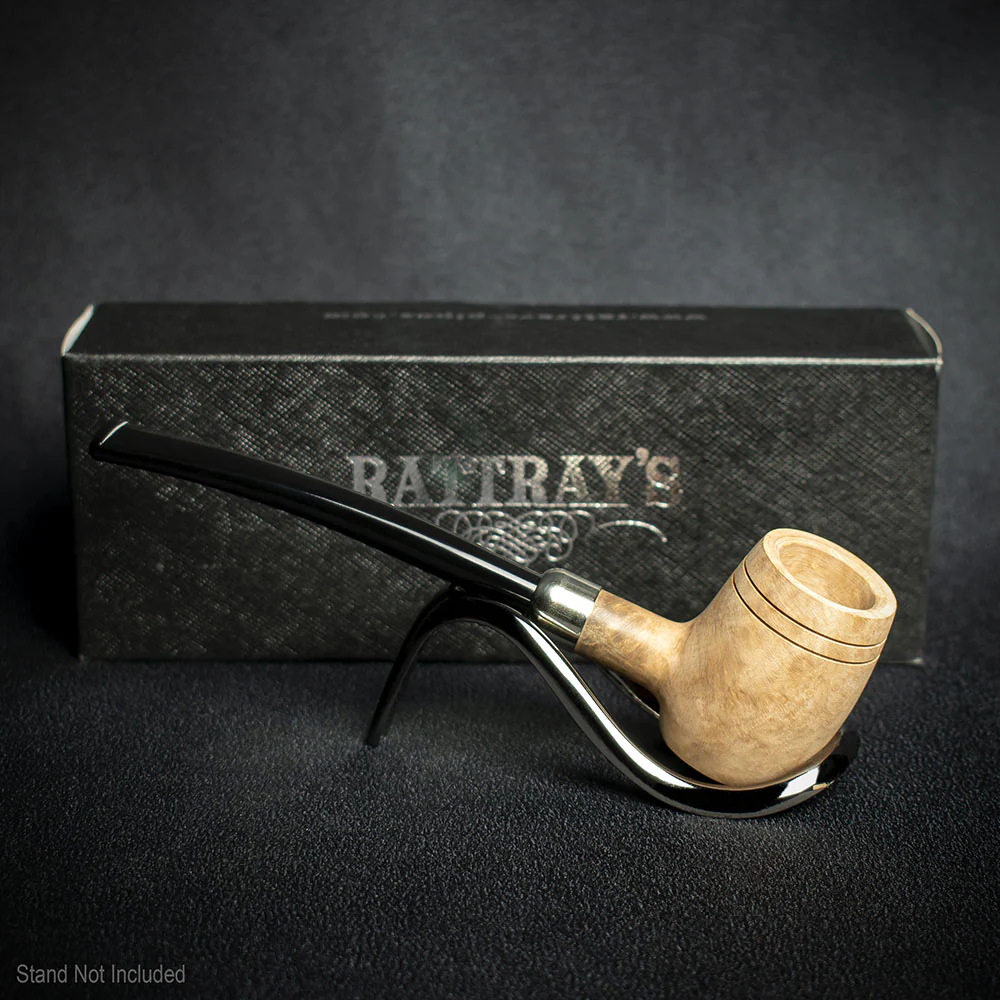 Rattray's Slainte Briar Smoking Pipe - Natural - Image 3