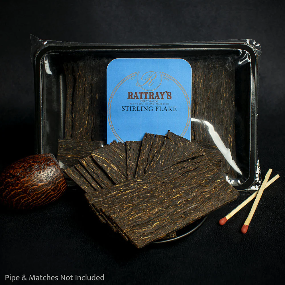 Rattray's Stirling Flake Pipe Tobacco - 25g Loose - Image 2