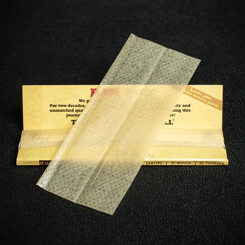 RAW King Size Slim Rolling Papers & Tips Classic Connoisseur - Bundle of 2 - Image 3
