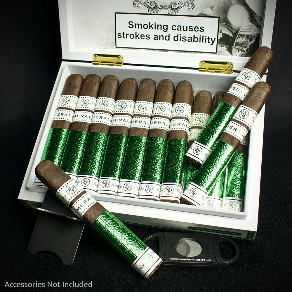 Rocky Patel Emerald Robusto Cigar - Single - Image 3