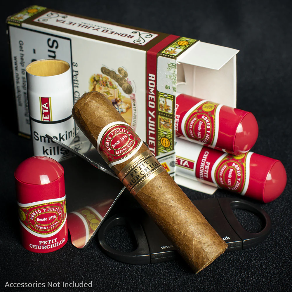 Romeo y Julieta Petit Churchills Tubos Cuban Cigar - Single - Image 3