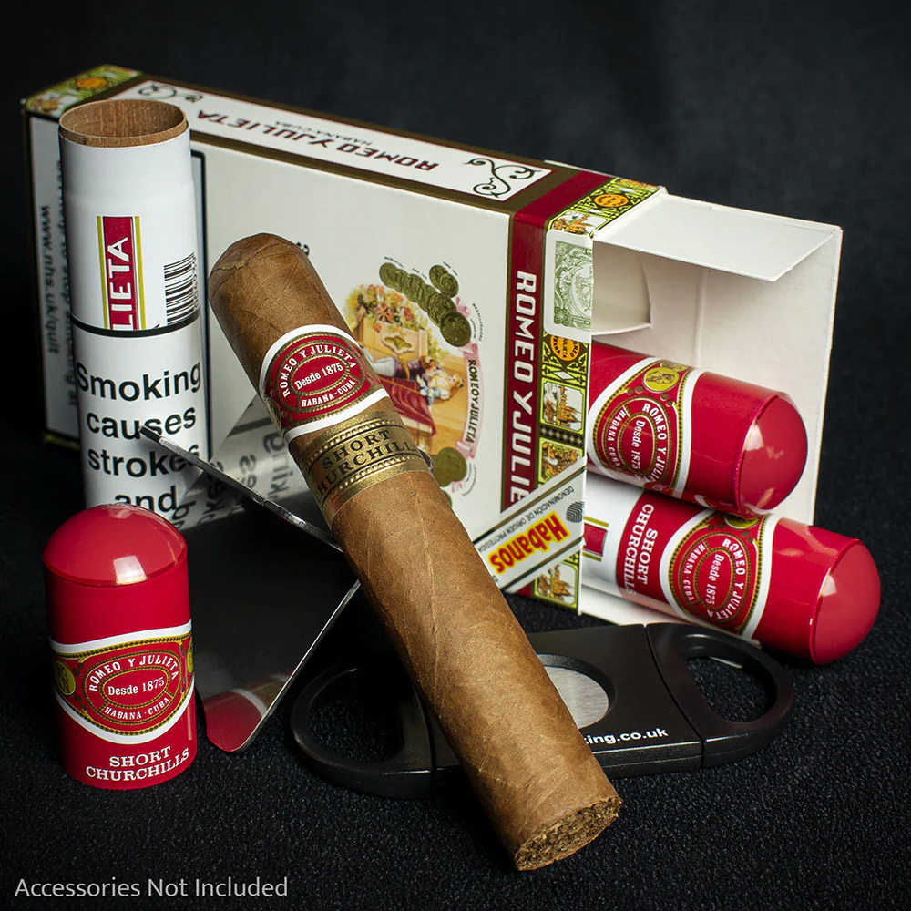 Romeo y Julieta Short Churchill Tubos Cuban Cigar - Single - Image 3