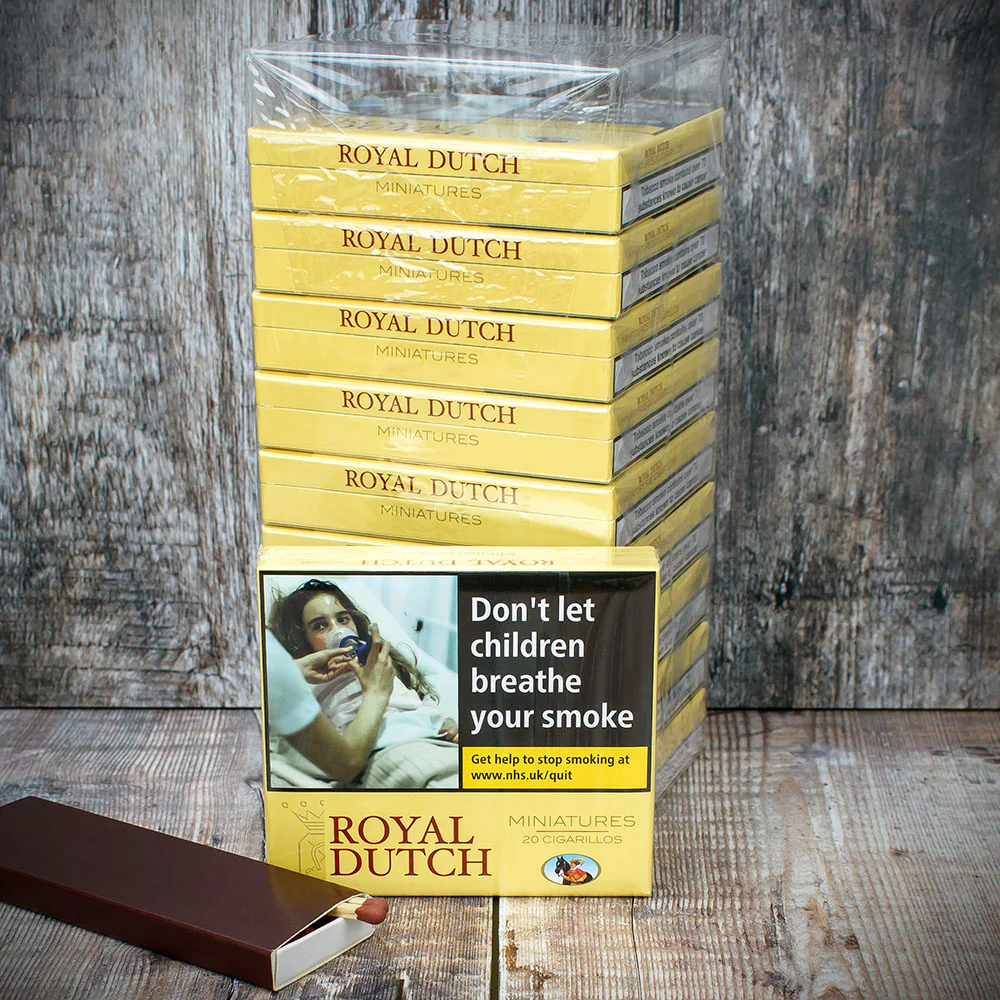 Royal Dutch Gold Miniatures Cigarillos - Pack of 20 - Image 3