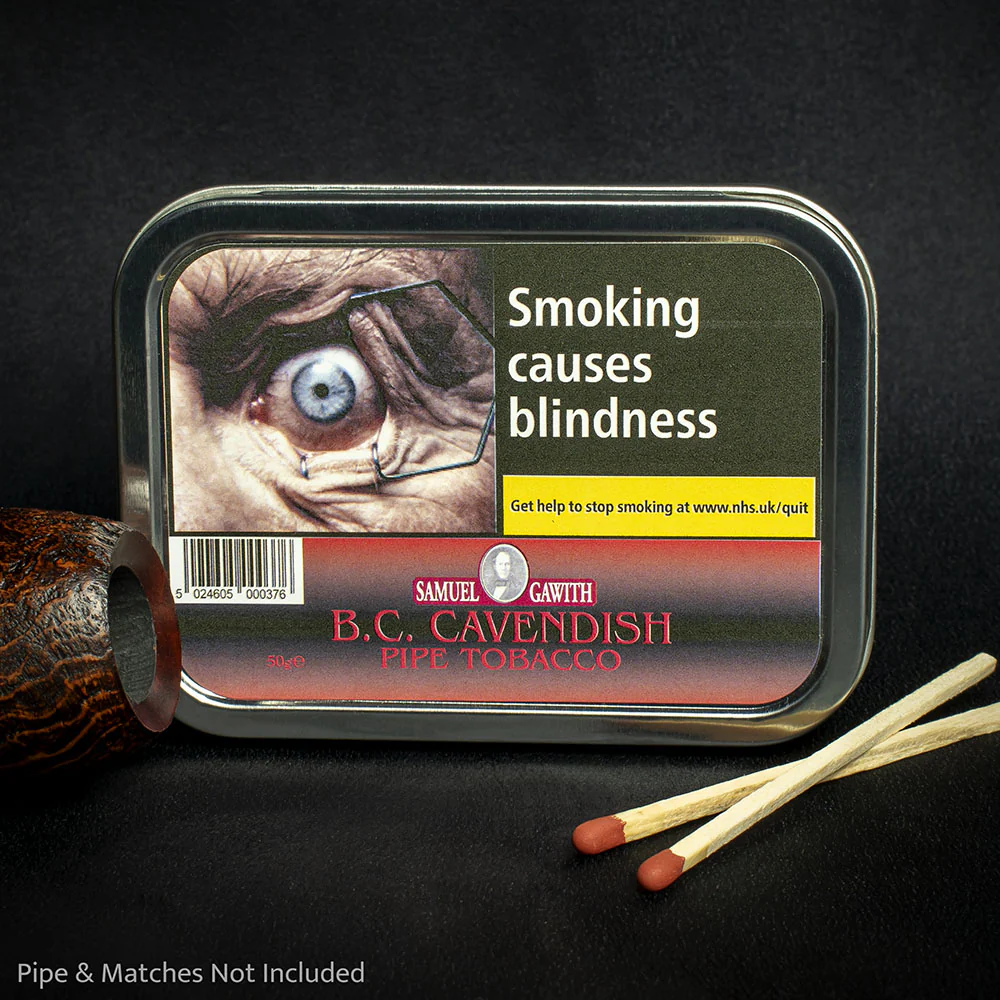 Samuel Gawith BC Cavendish Black Cherry Pipe Tobacco - 50g Tin - Image 2