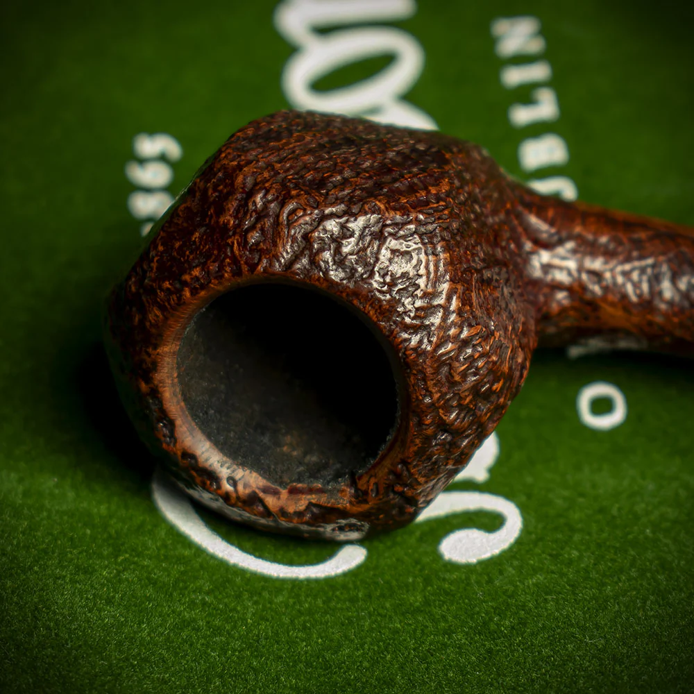 Peterson of Dublin Irish Harp Sandblasted Smoking Pipe - Shape 3085 - Image 5