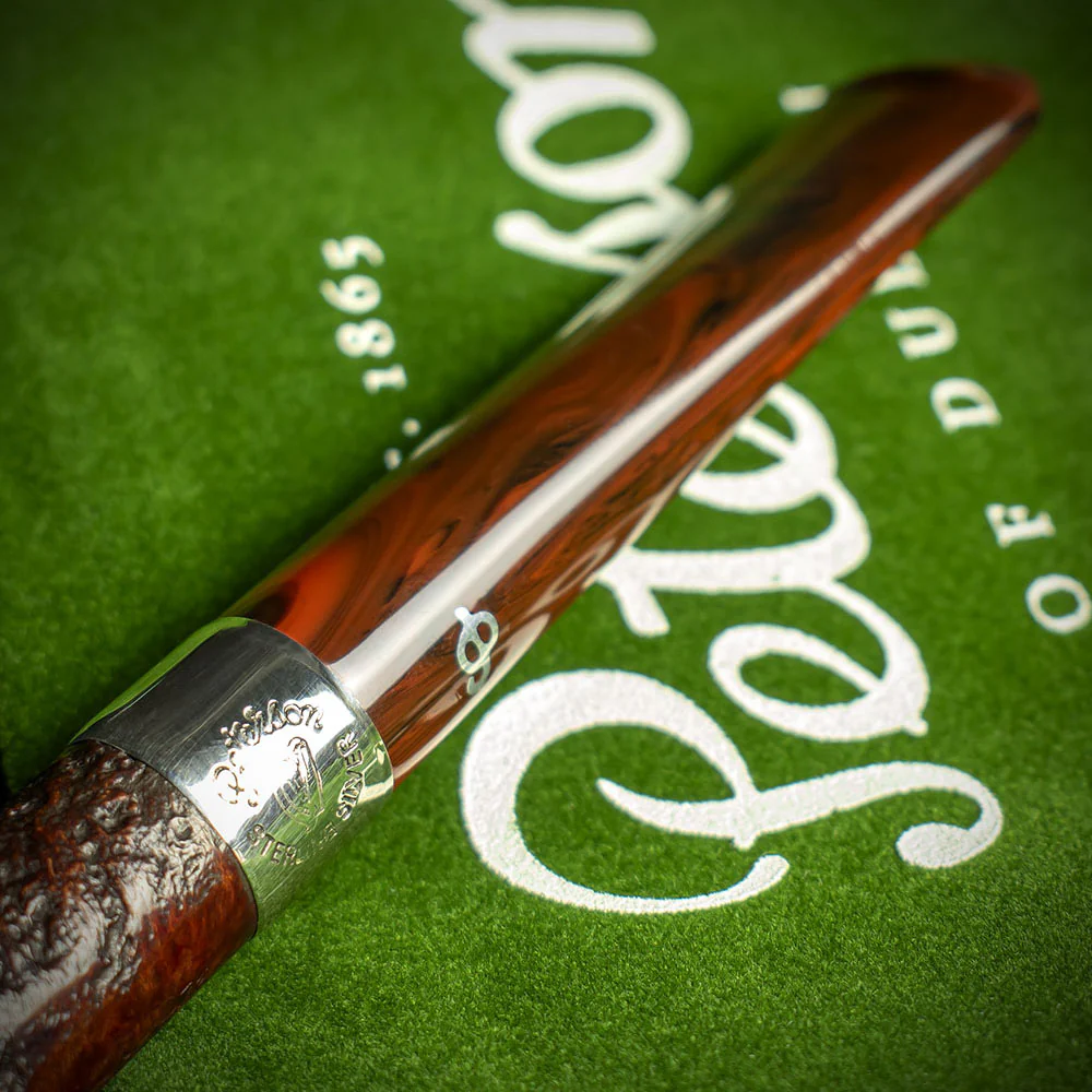 Peterson of Dublin Irish Harp Sandblasted Smoking Pipe - Shape 608 - Image 6