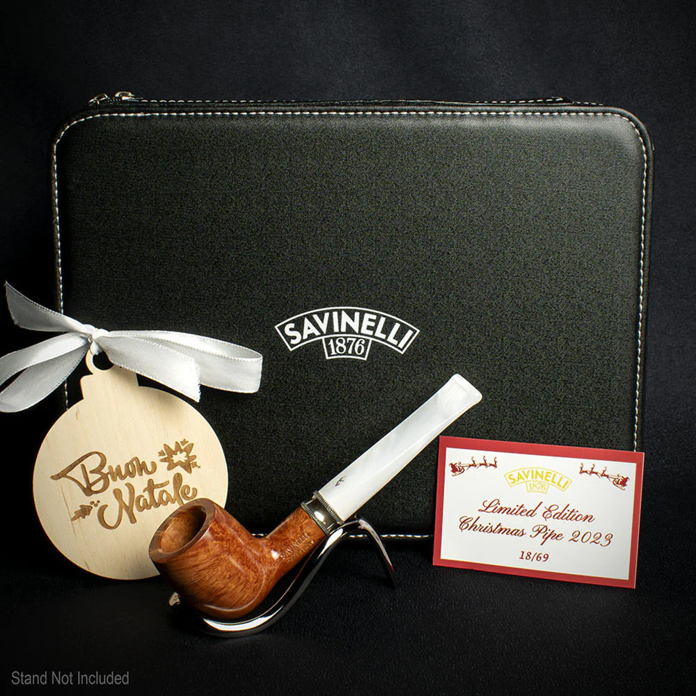 Savinelli 2023 Limited Edition Christmas Briar Smoking Pipe - 18/69 - Image 2
