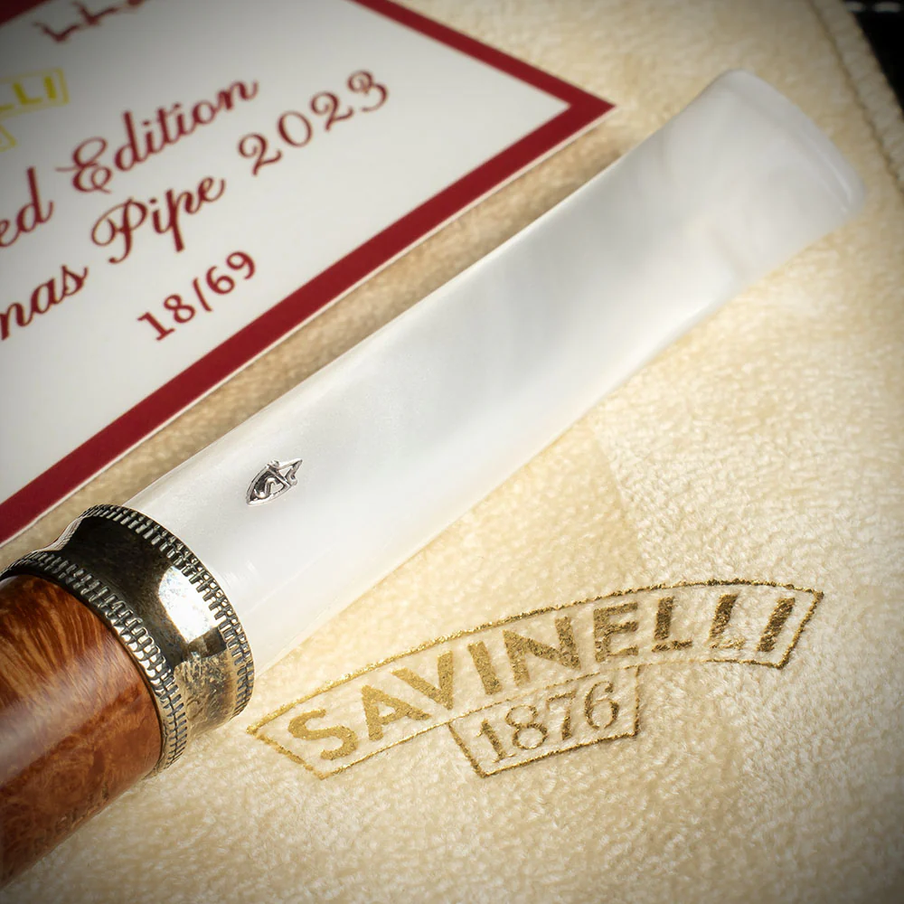 Savinelli 2023 Limited Edition Christmas Briar Smoking Pipe - 18/69 - Image 6