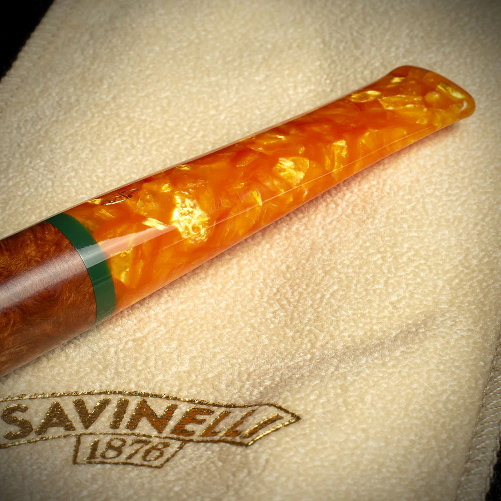 Savinelli Arancia Smooth Brown 409 - 6mm Briar Pipe - Image 6