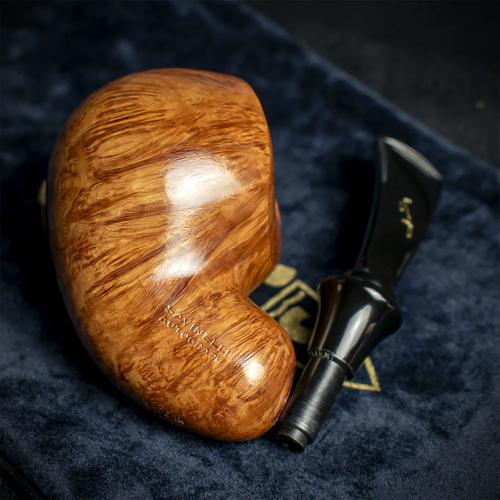 Savinelli Autograph (Limited Edition) 0 Smooth Briar Pipe - 02 No Filter - Image 4