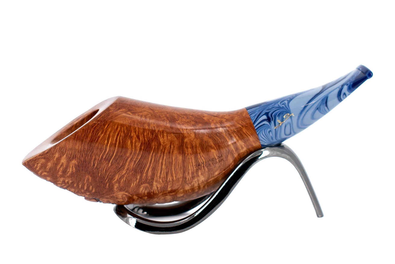 Savinelli Autograph (Limited Edition) 000 Smooth Natural Briar Pipe - 02