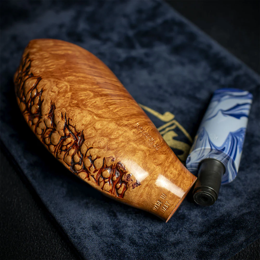 Savinelli Autograph (Limited Edition) 000 Smooth Natural Briar Pipe - 02 - Image 4