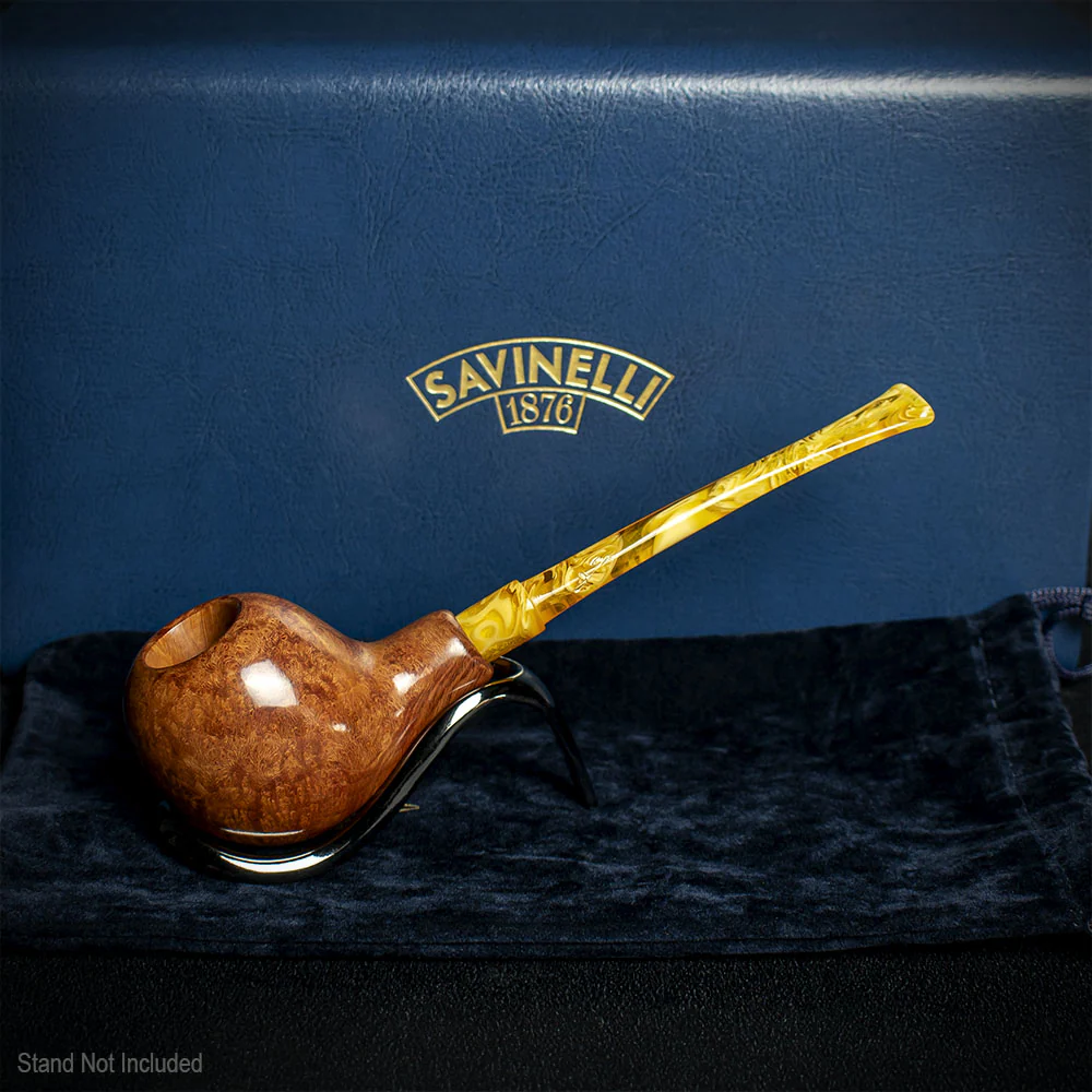 Savinelli Autograph (Limited Edition) 6 Smooth Natural Briar Pipe - 02 - Image 2