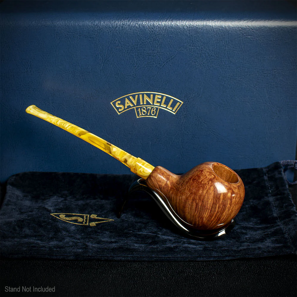 Savinelli Autograph (Limited Edition) 6 Smooth Natural Briar Pipe - 02 - Image 3
