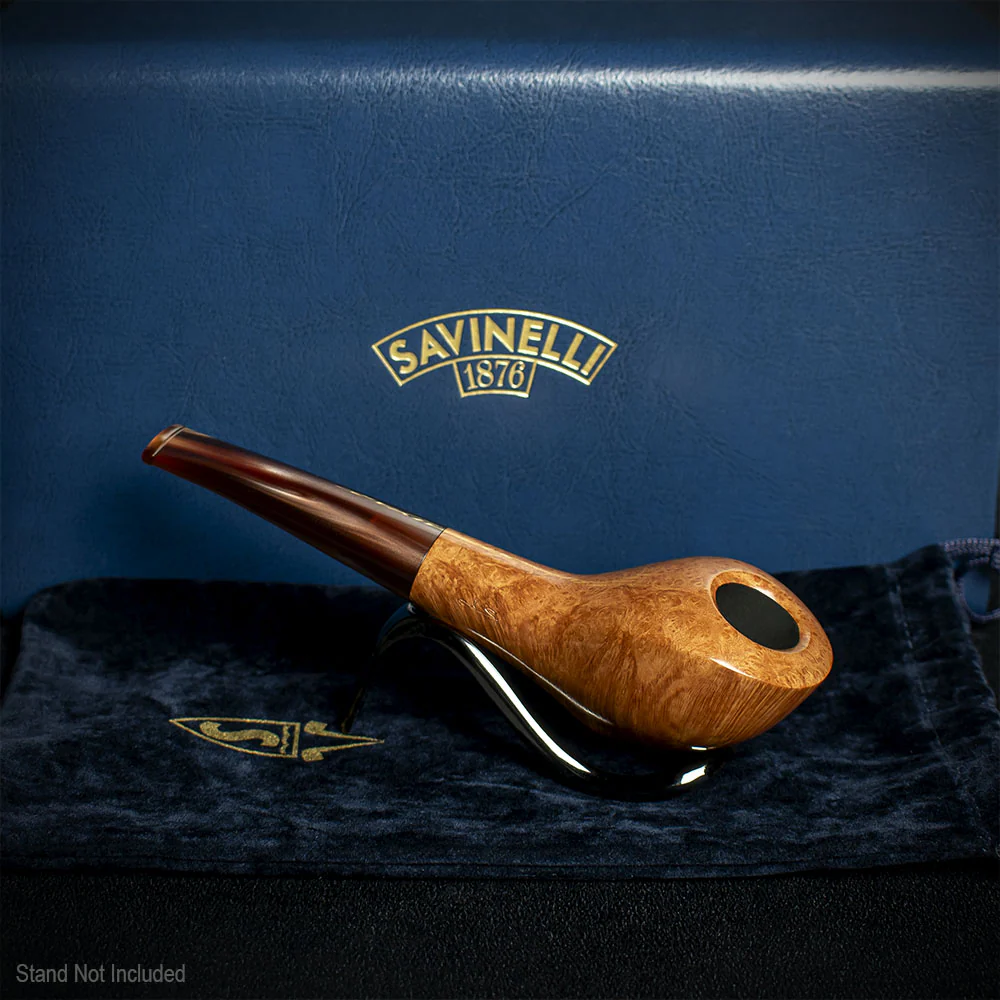 Savinelli Autograph (Limited Edition) 6 Smooth Natural Briar Pipe - 04 - Image 3