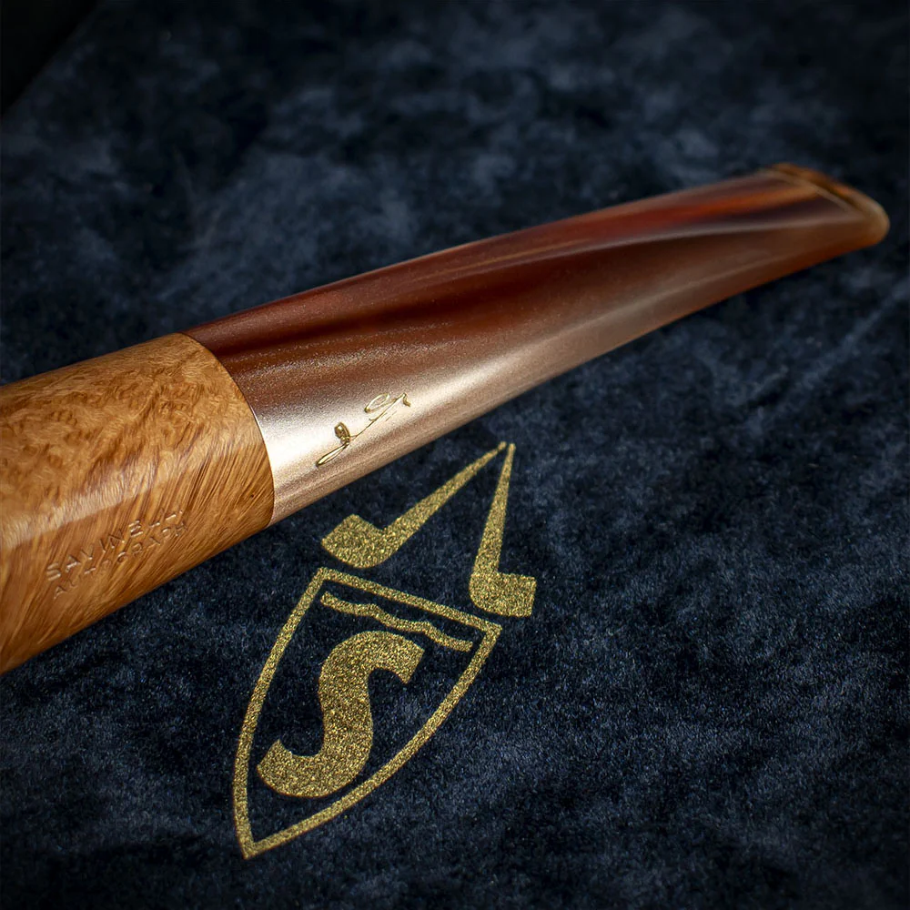 Savinelli Autograph (Limited Edition) 6 Smooth Natural Briar Pipe - 04 - Image 6