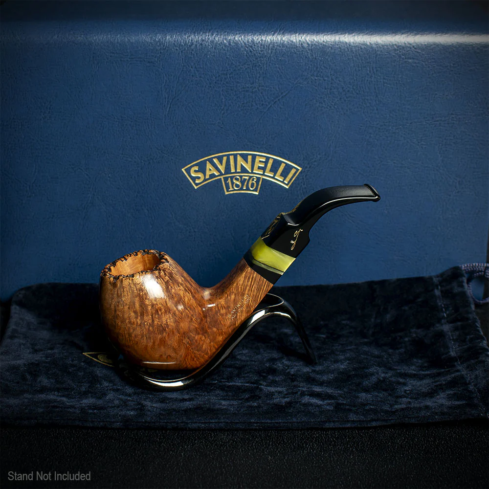 Savinelli Autograph (Limited Edition) 8 Smooth Natural Briar Pipe - 01 - Image 2