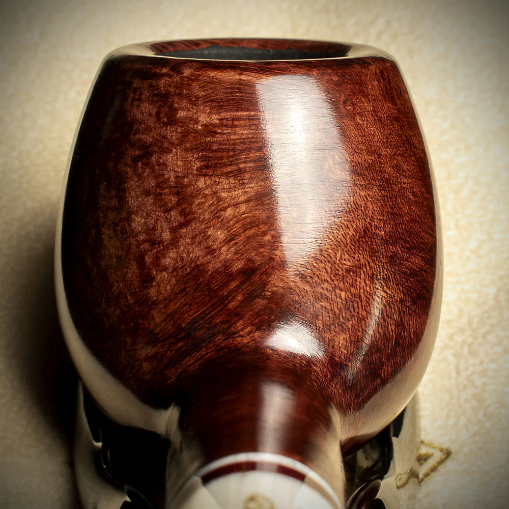 Savinelli Avorio Smooth Burgundy 207 - 6mm Briar Pipe - Image 7