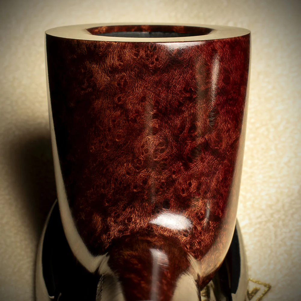 Savinelli Avorio Smooth Burgundy 409 - 6mm Briar Pipe - Image 7