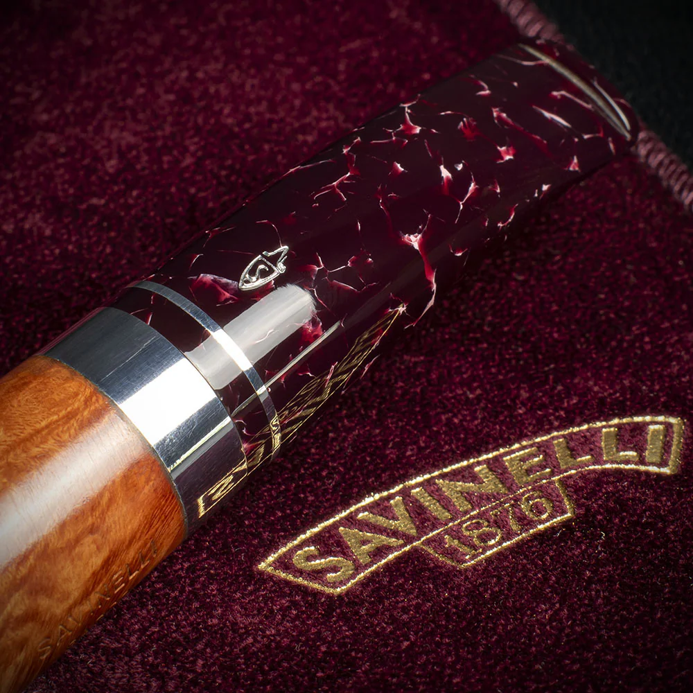 Savinelli Bacco Smooth Natural 321 - 6mm Briar Pipe - Image 6