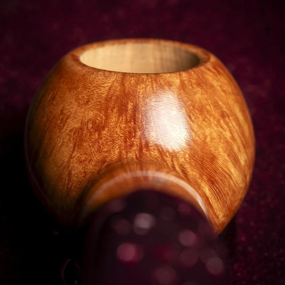 Savinelli Bacco Smooth Natural 321 - 6mm Briar Pipe - Image 7