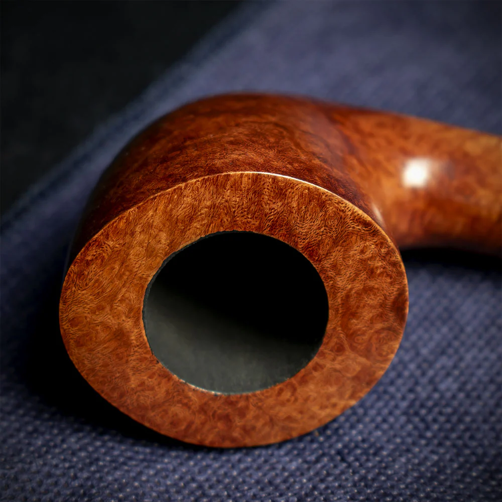 Savinelli Brown Smooth Churchwarden Briar Pipe - 921 No Filter - Image 5