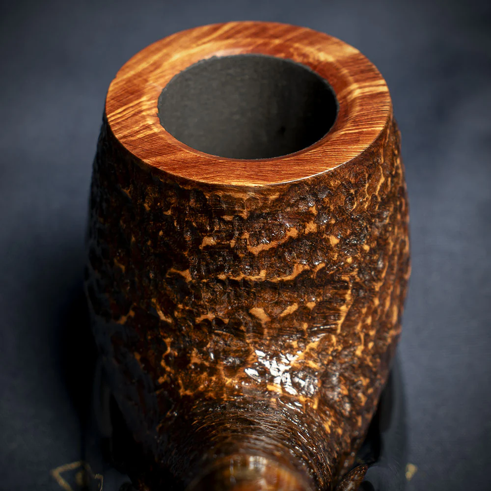 Savinelli Clarks Favorite BrownBlast - 6mm Briar Pipe - Image 7