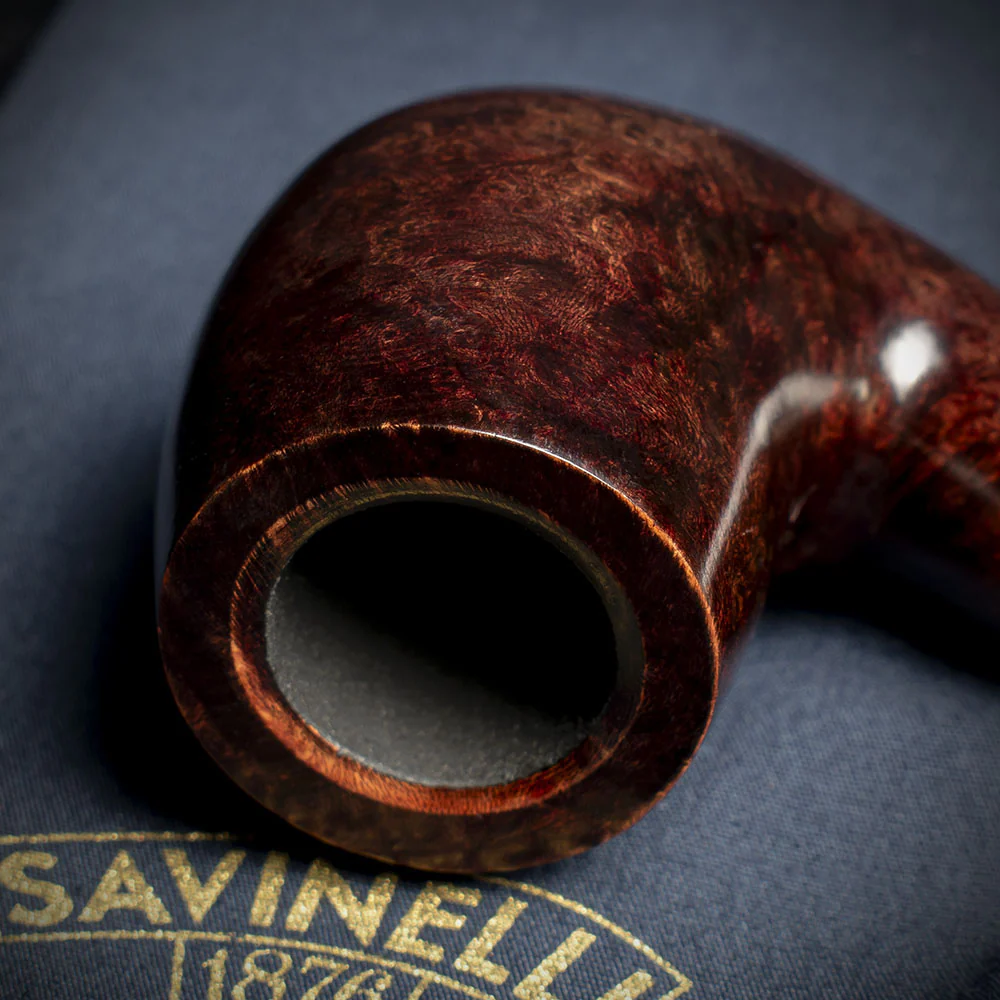Savinelli Clarks Favorite Smooth - 6mm Briar Pipe - Image 3