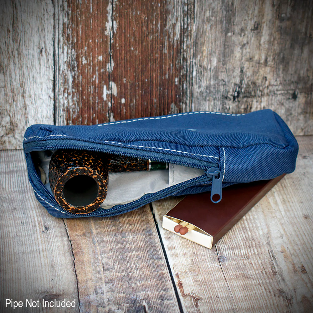 Savinelli Cloth Pipe Bag Blue - SAVT427 - Image 3