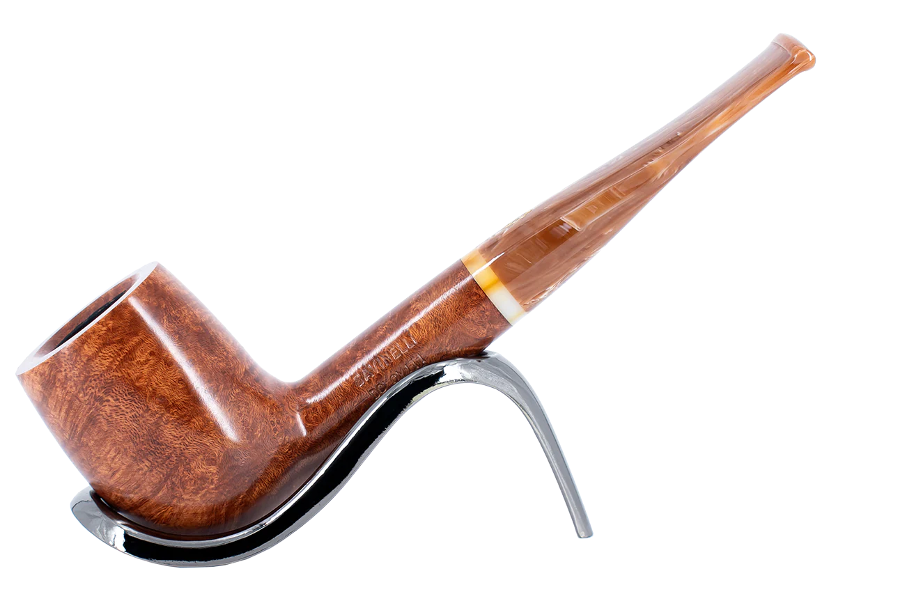 Savinelli Dolomiti Smooth Light Brown 128 - 9mm Briar Pipe