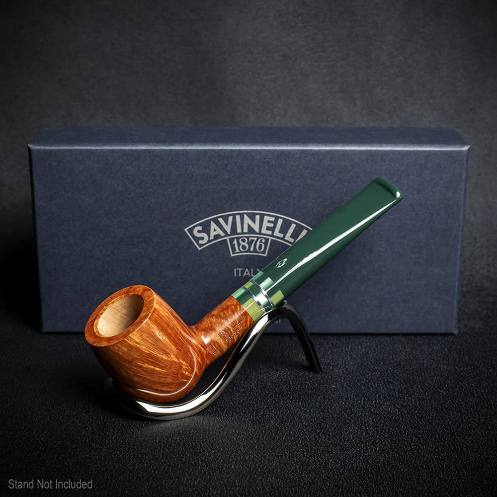 Savinelli Foresta Smooth Natural 106 - 6mm Briar Pipe - Image 2