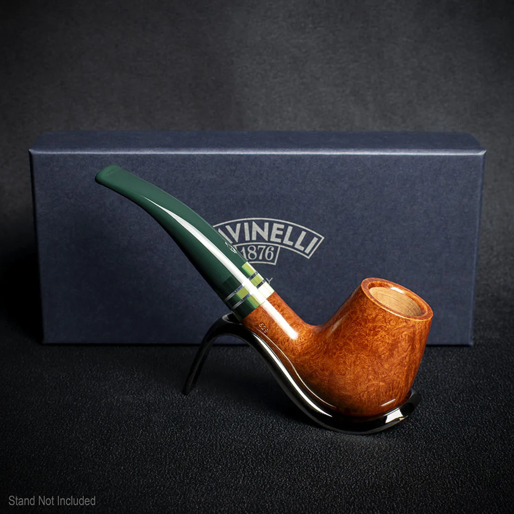 Savinelli Foresta Smooth Natural 628 - 6mm Briar Pipe - Image 3