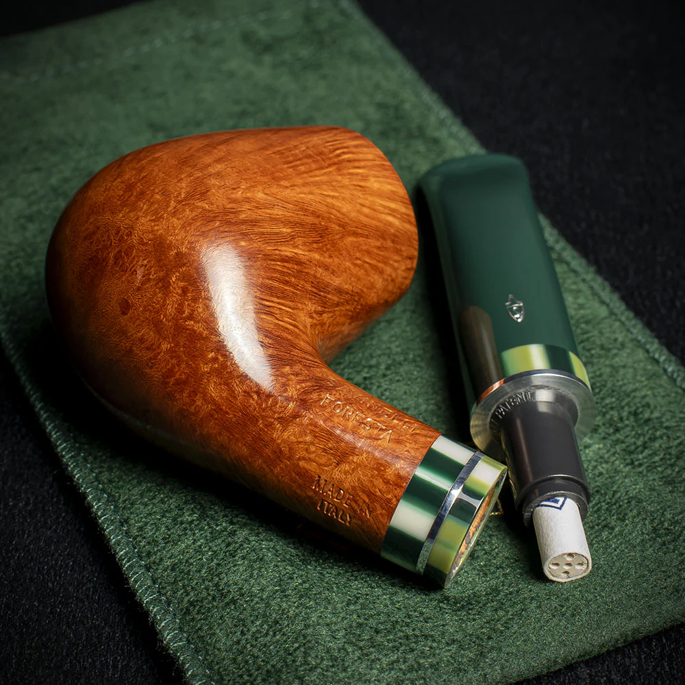Savinelli Foresta Smooth Natural 628 - 6mm Briar Pipe - Image 4