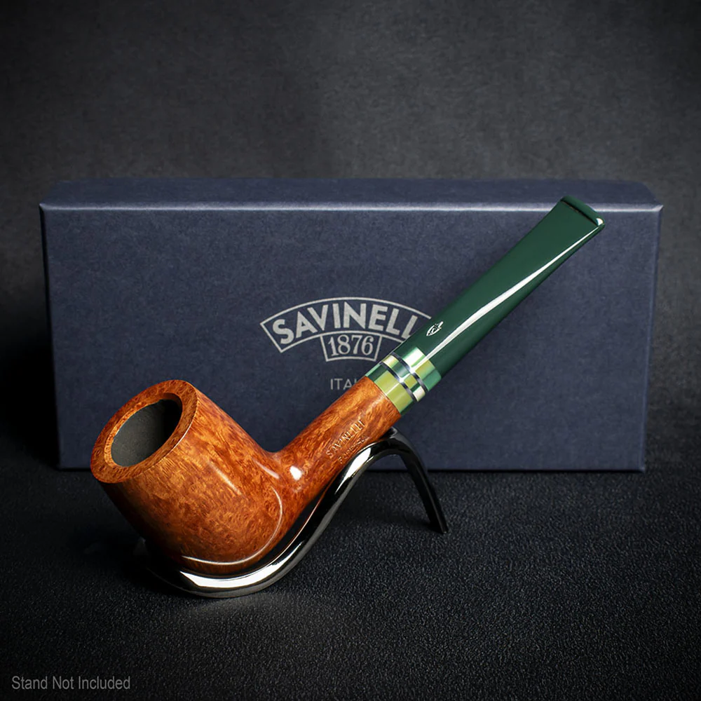 Savinelli Foresta Smooth Natural 111 - 6mm Briar Pipe - Image 2