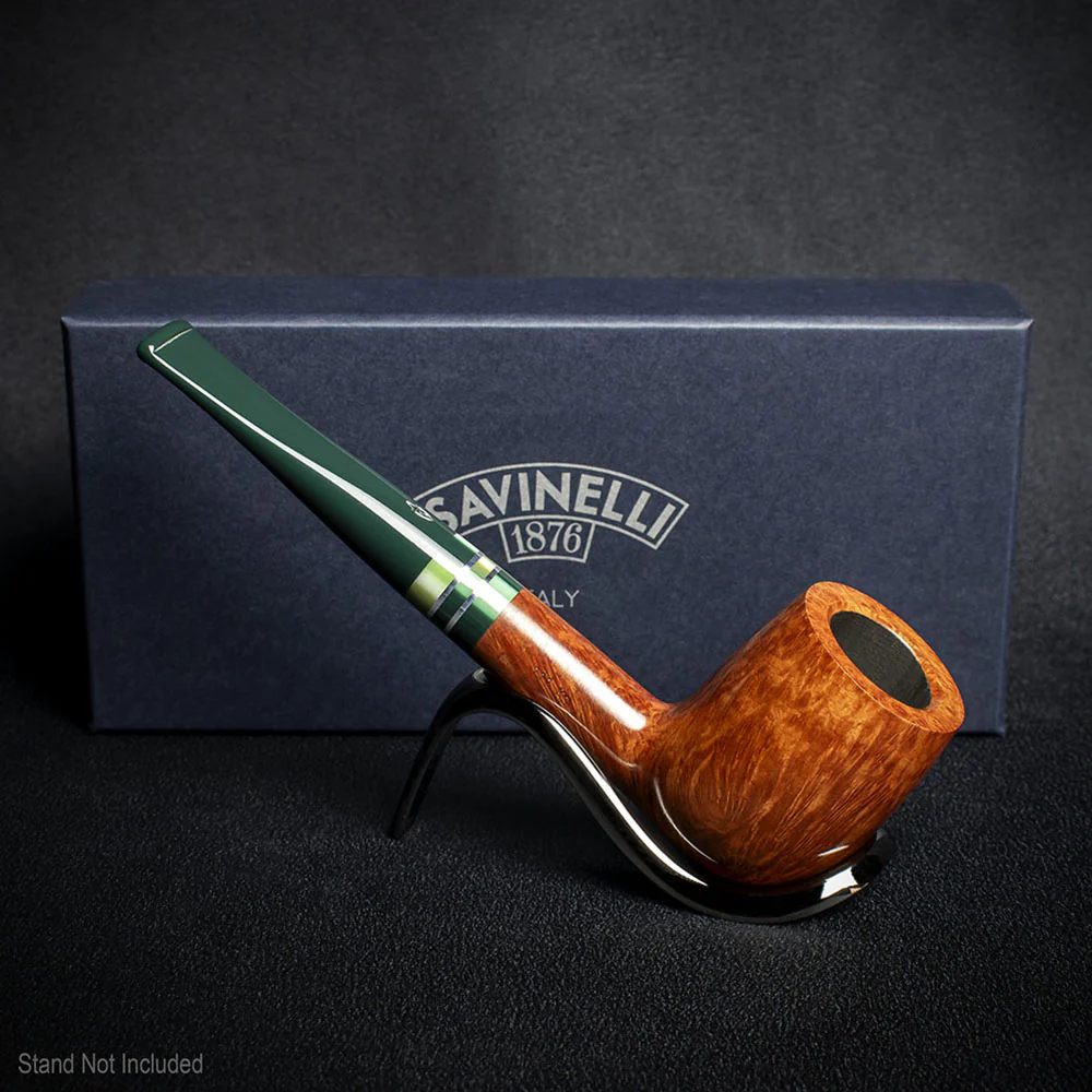 Savinelli Foresta Smooth Natural 111 - 6mm Briar Pipe - Image 3